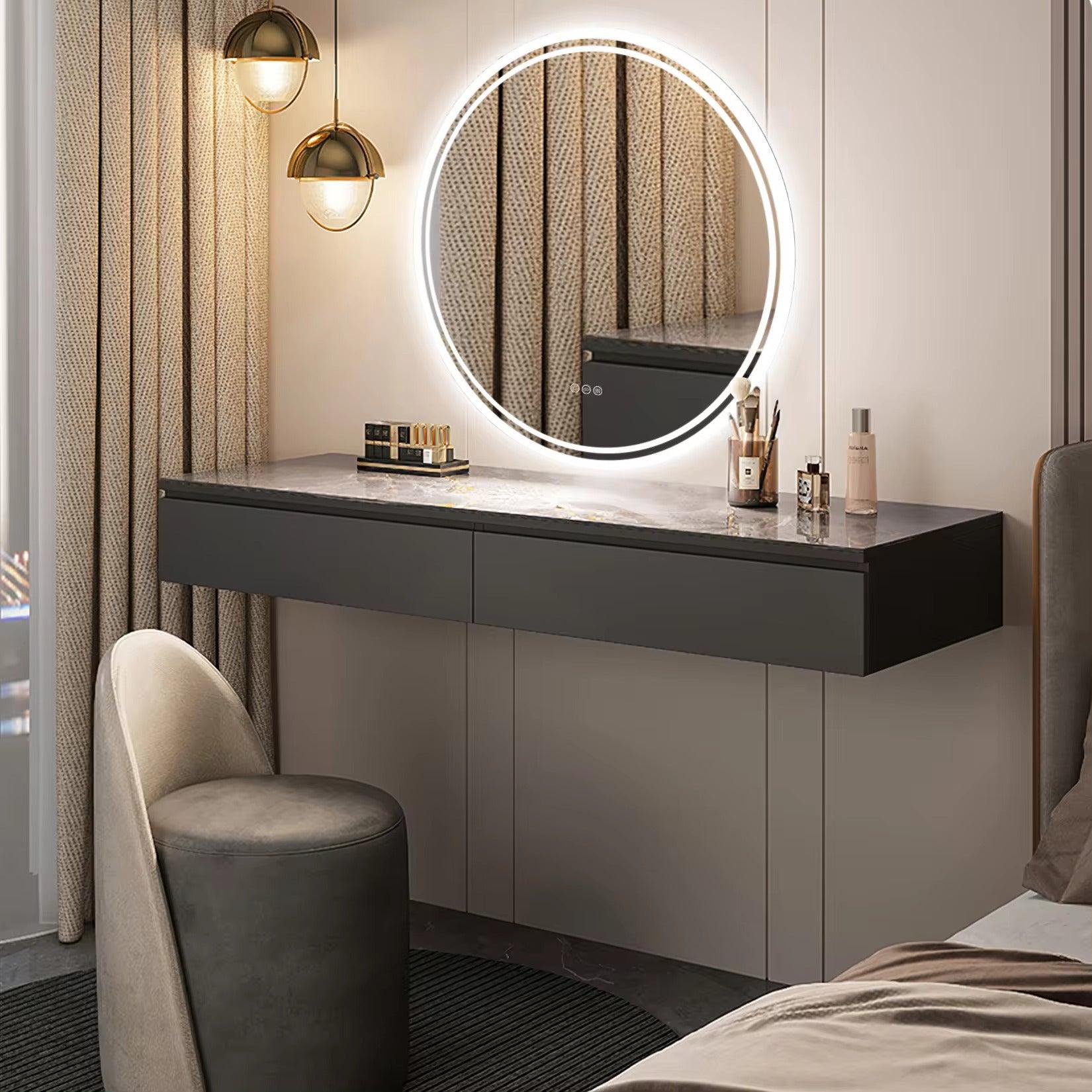 Round Backlight Mirror