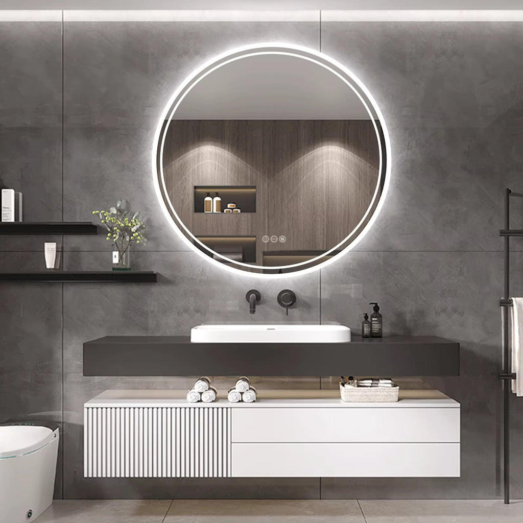 Round Backlight Mirror