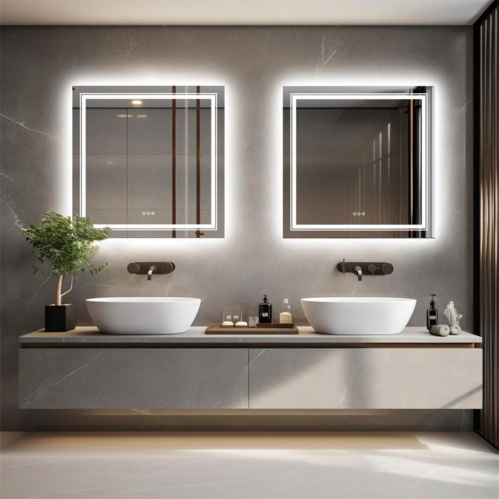 Square Double Light