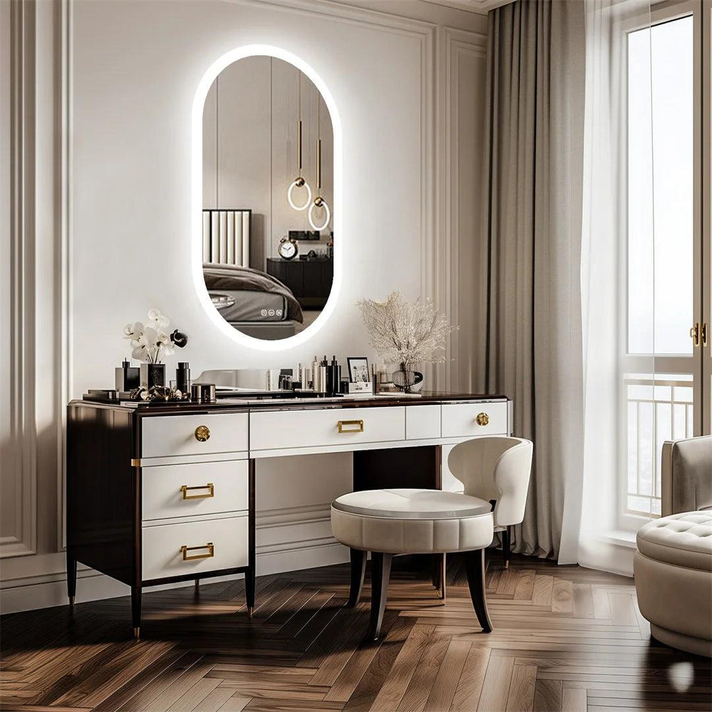 Oblong Backlight Mirror