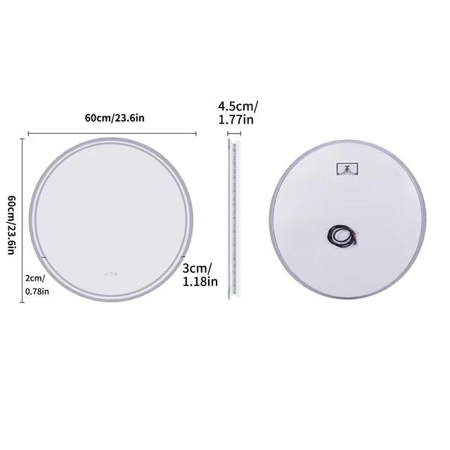 Round Backlight Mirror
